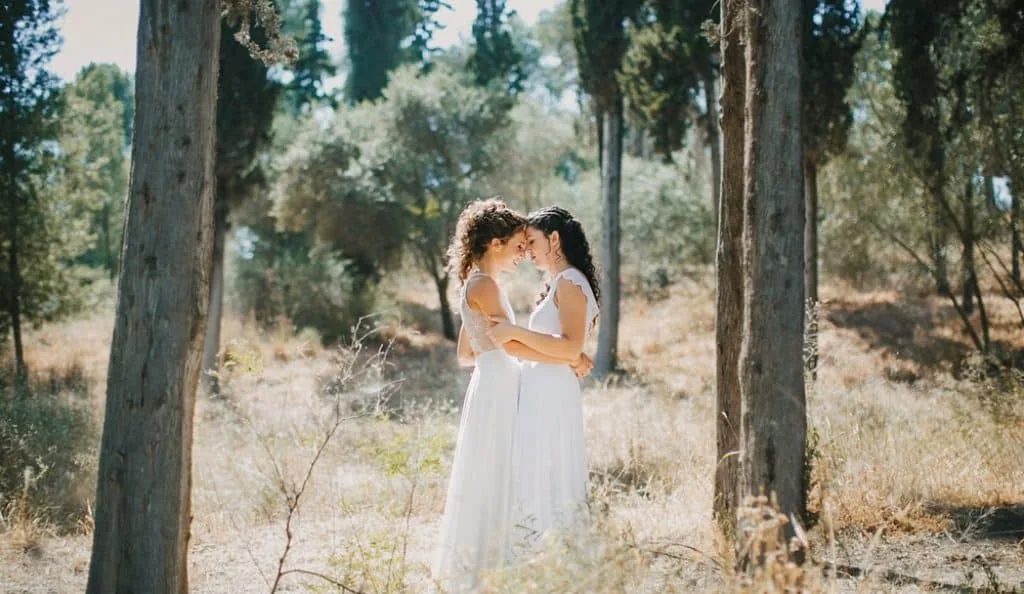 Wine festival wedding
